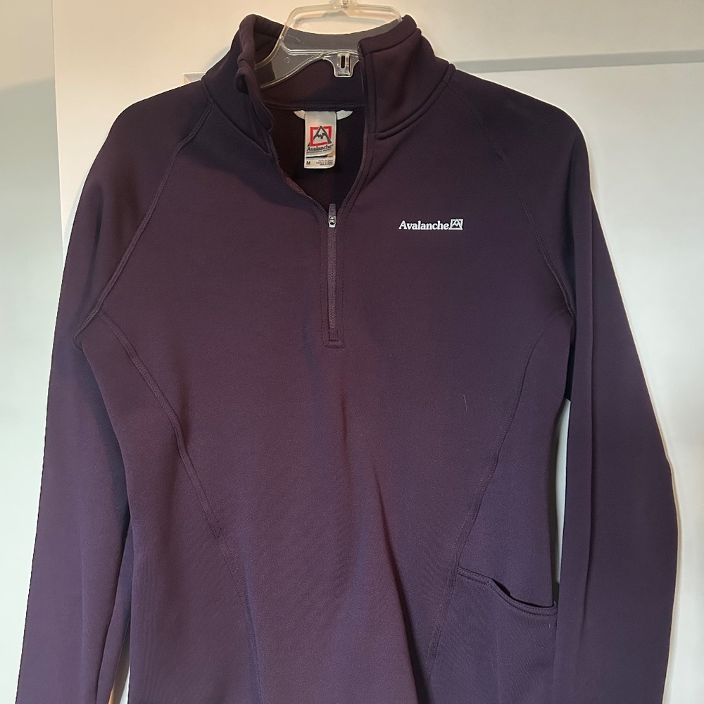 Warm Purple 1/4 Zip